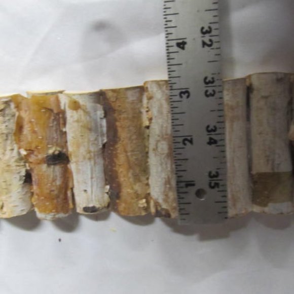 White Birch Bark Tree Decor Birch Bark Tree Decor Rustic Wedding wood decor - Picture 4 of 5